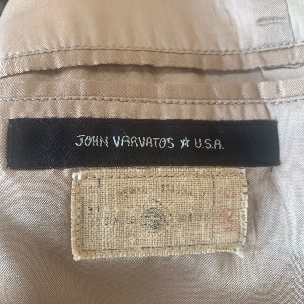 John Varvatos Tan Blazer